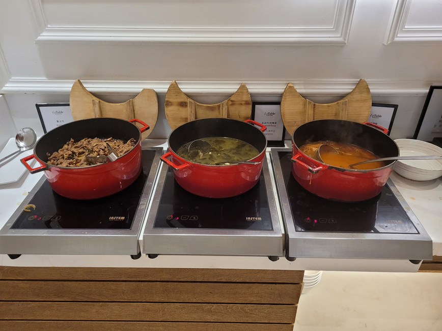 켄싱턴 평창 호텔 조식_미역국