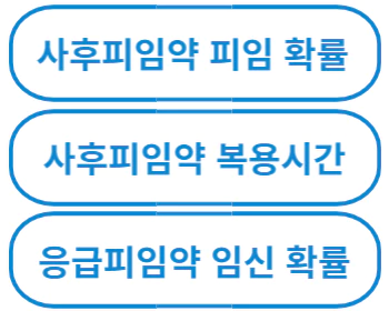 세개의 파란색 둥근 사각형