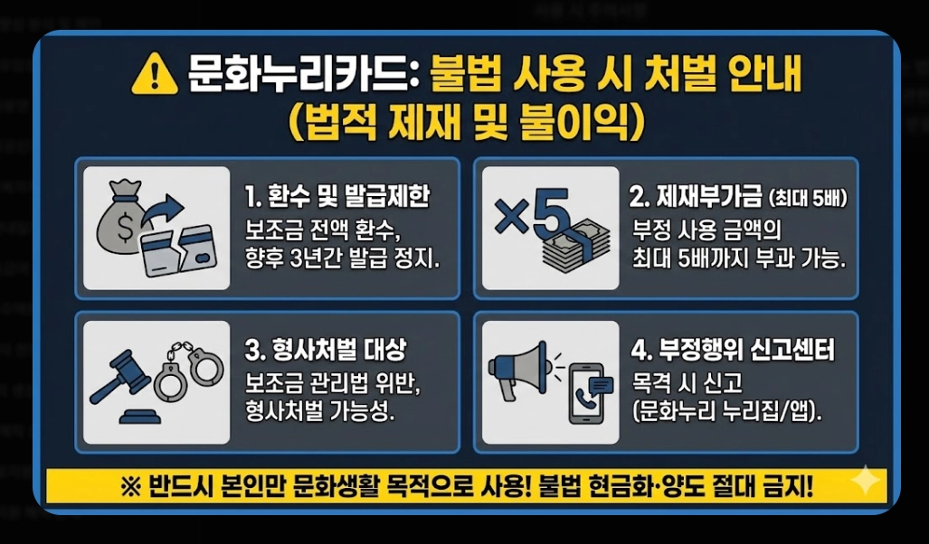 통합문화이용권 신청자격, 활용방법, 지원금액 3분확인