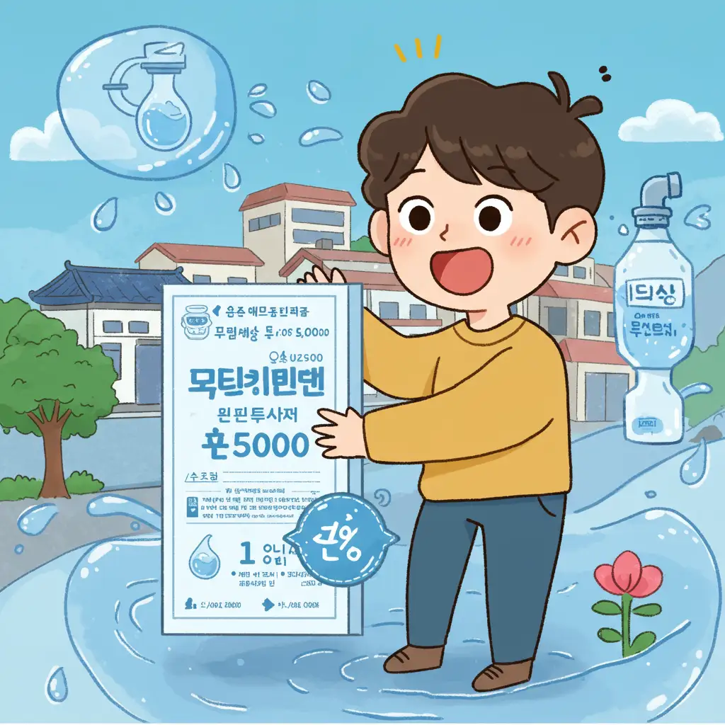 2025년 수도요금 할인 누수 감면