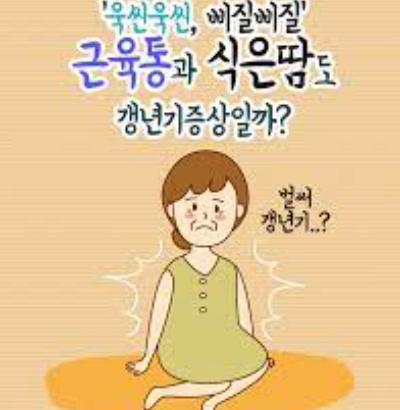 50대 여성 갱년기 증상?