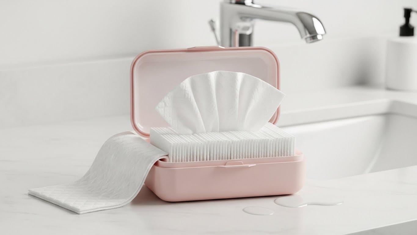 패딩 클렌징티슈