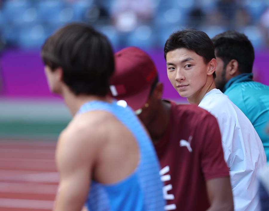 항저우 아시안게임 우상혁 높이뛰기 은메달