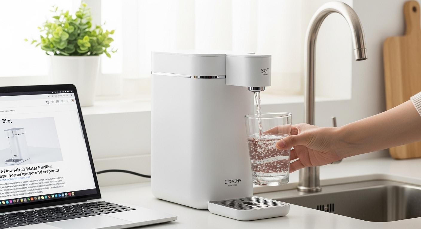 공간 부족 직수형 정수기 내돈내산 후기