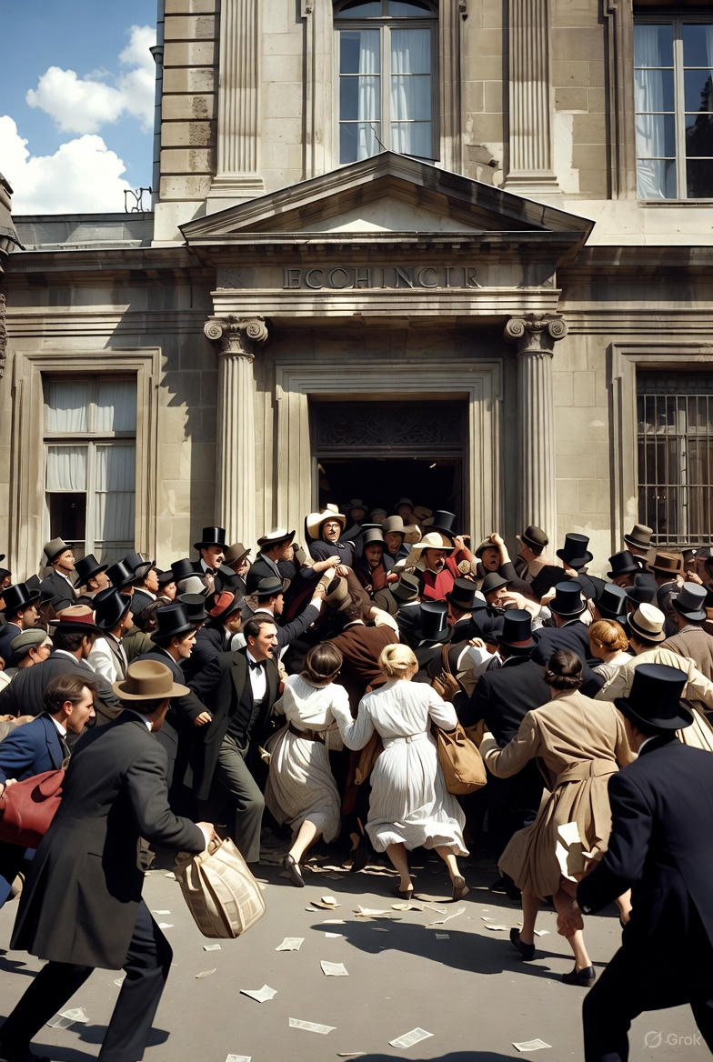 프랑스 존로의 뱅크런 사건