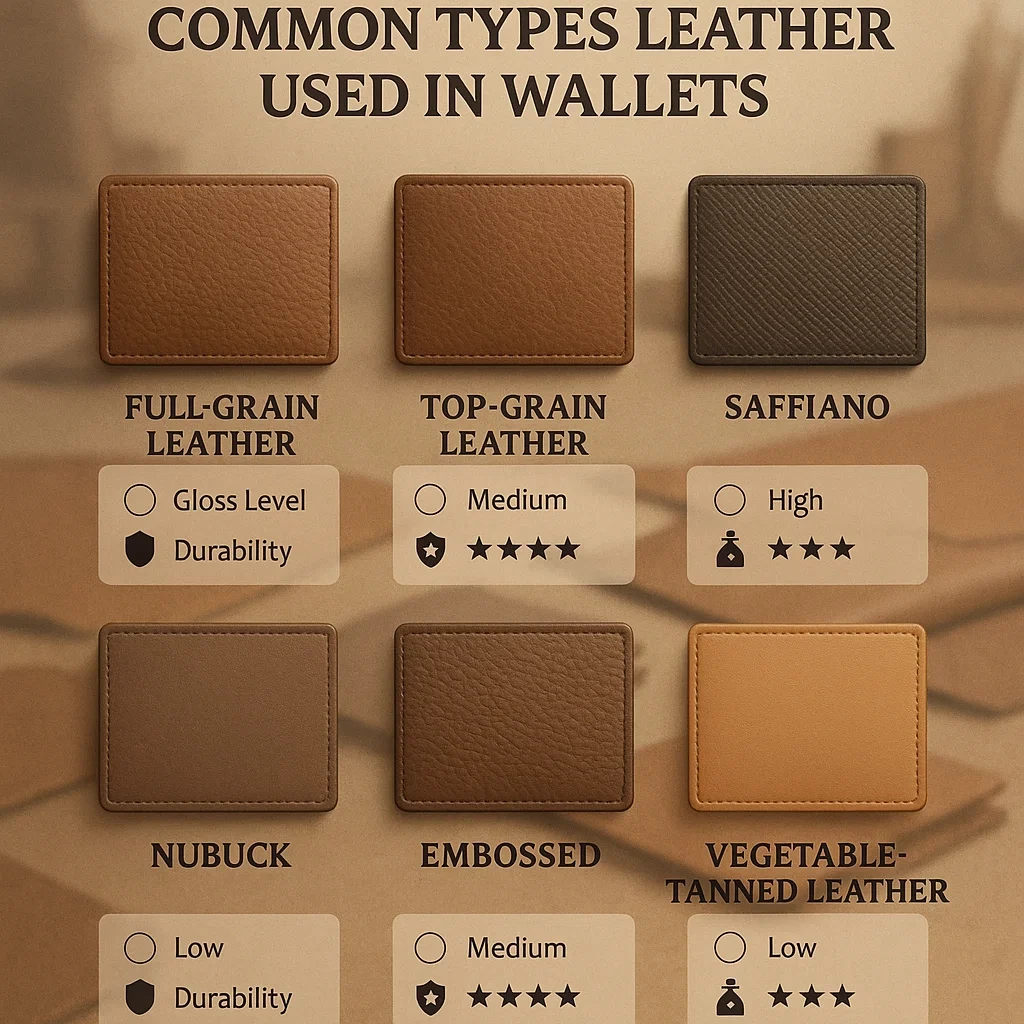 지갑 가죽 종류