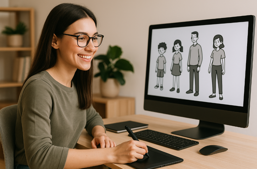 캐릭터 디자인 부업으로 월 200만원