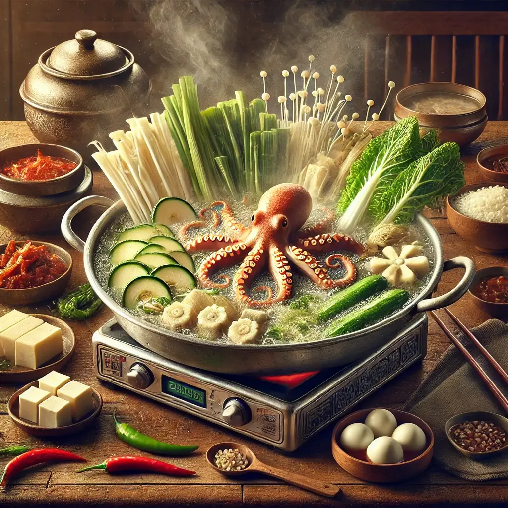 활력 회복을 돕는 쭈꾸미 샤브샤브 관련 사진