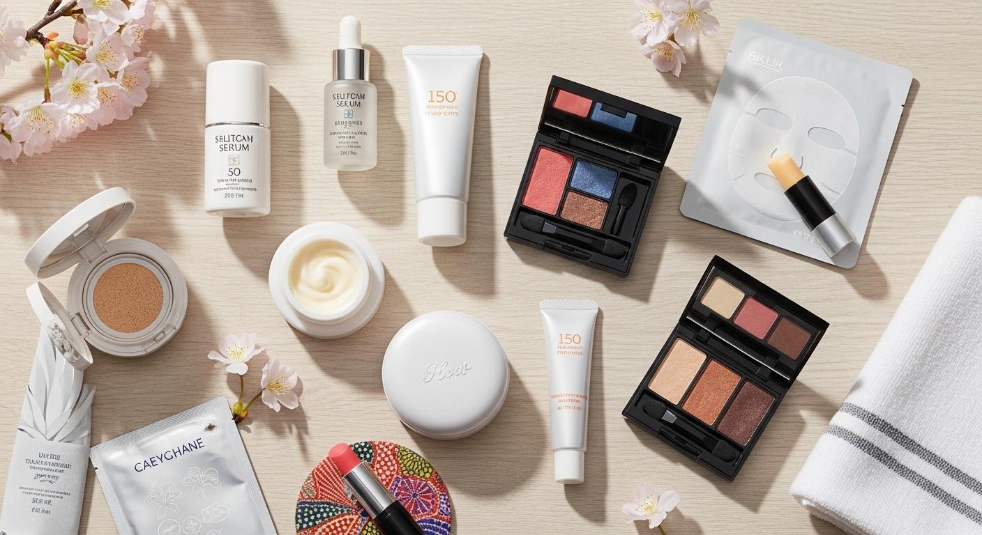 일본 기미 화장품