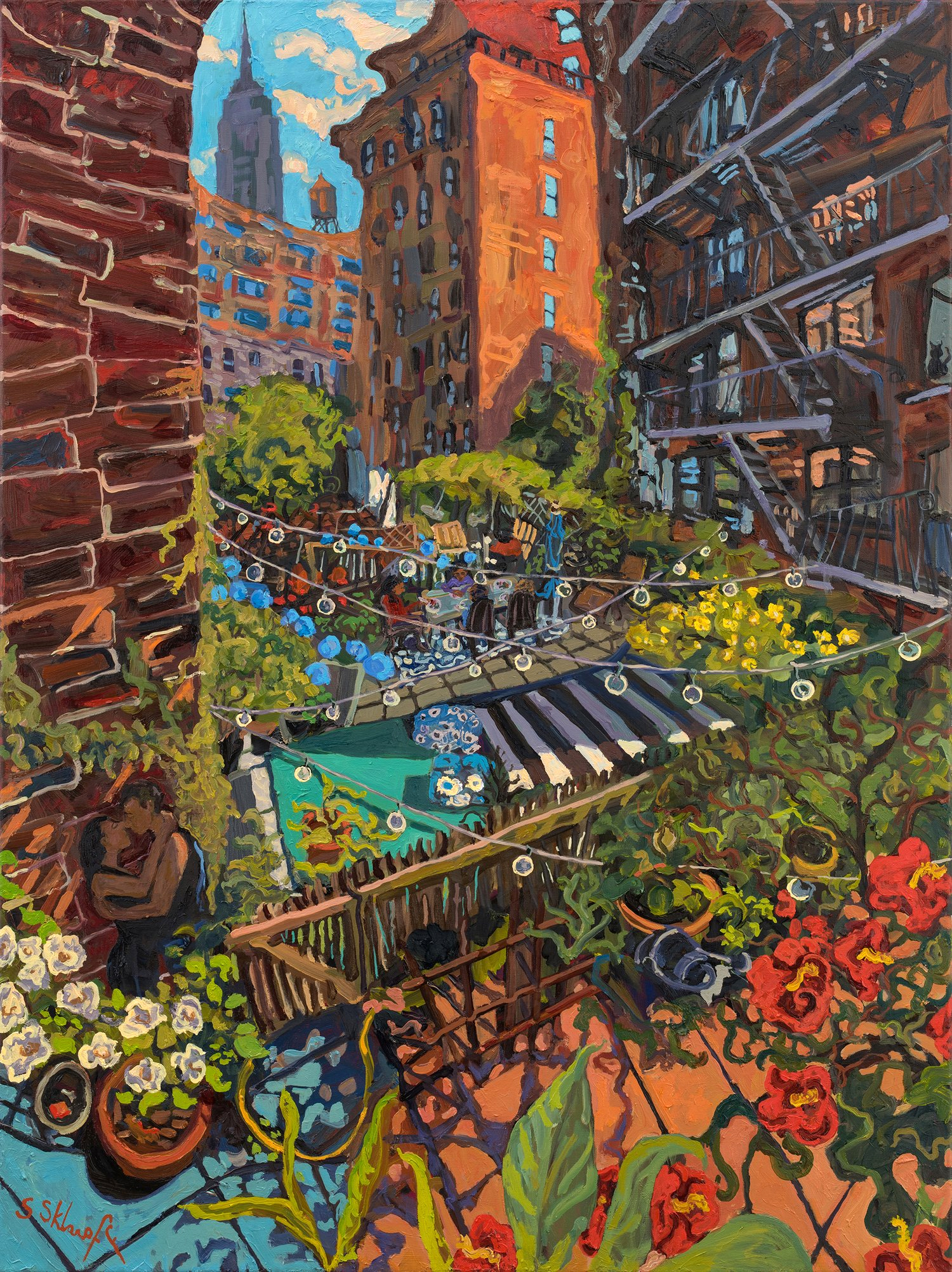 소냐 스클라로프(Sonya Sklaroff), 미국, 화가, 1970-현재