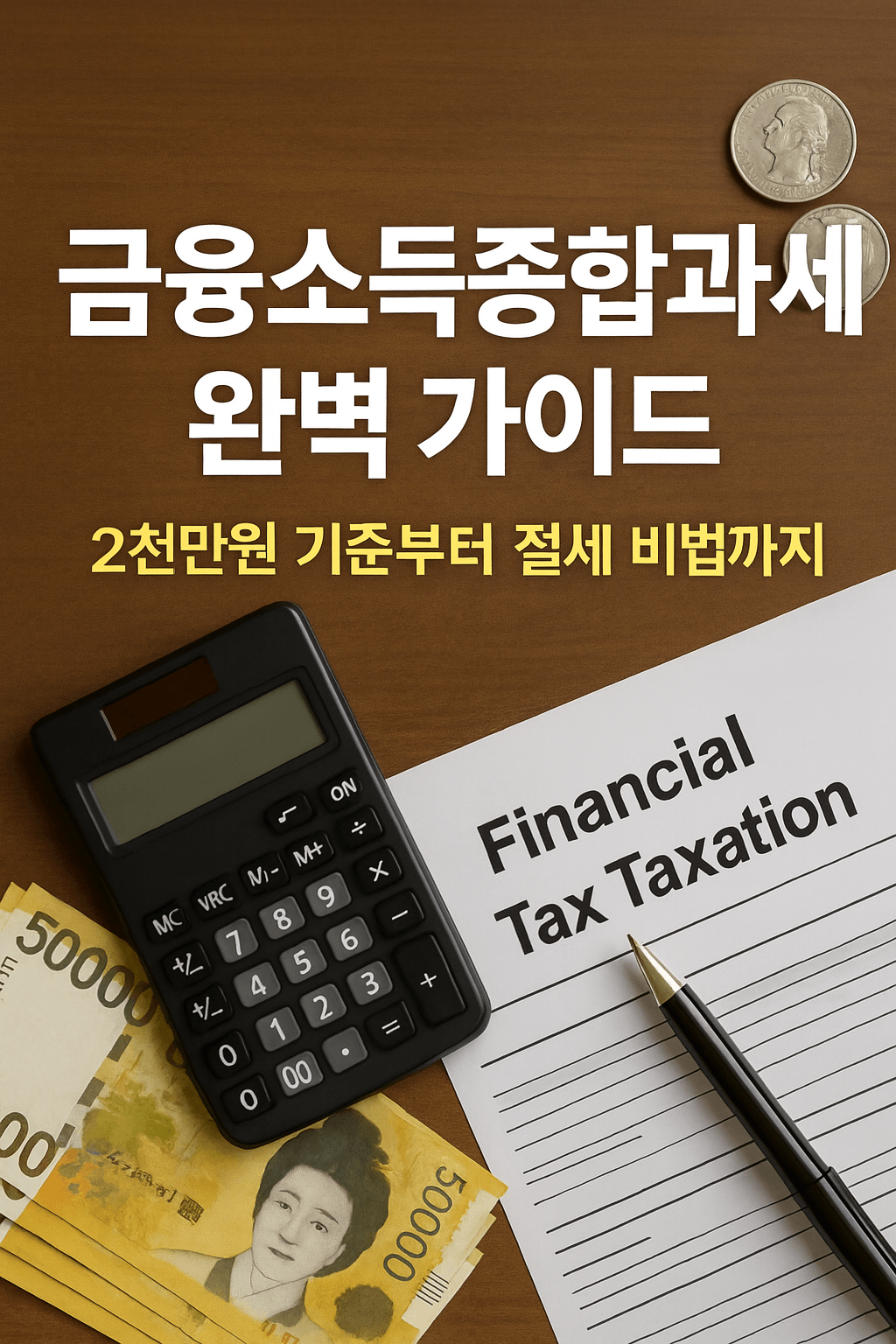 금융소득 종합과세 완벽가이드
