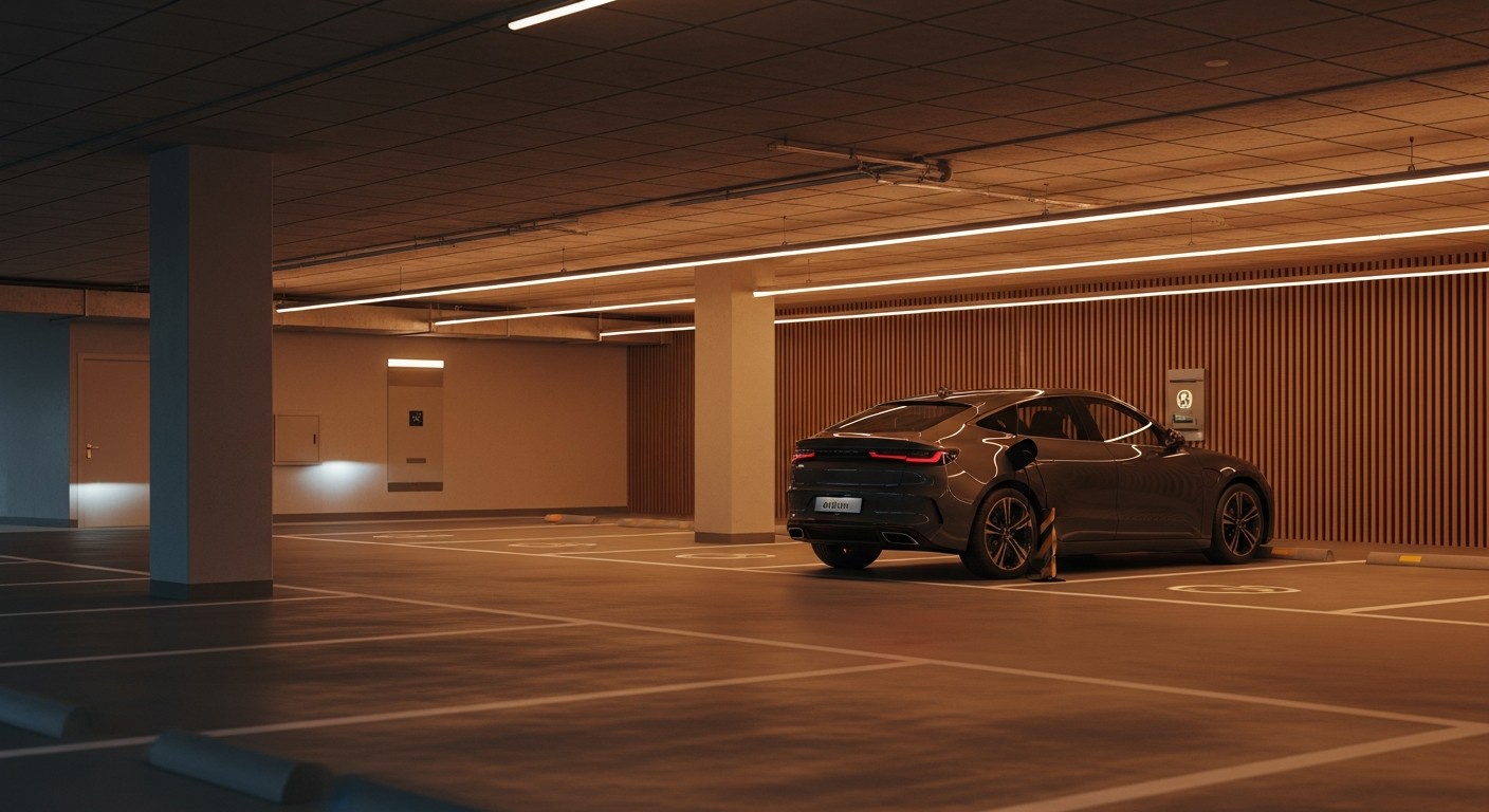 배터리 효율을 높이는 겨울철 전기차 실내 주차