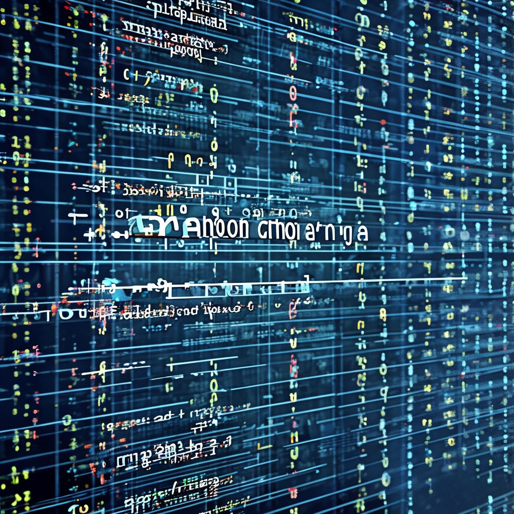 인터넷 정보가 지나가는 이미지