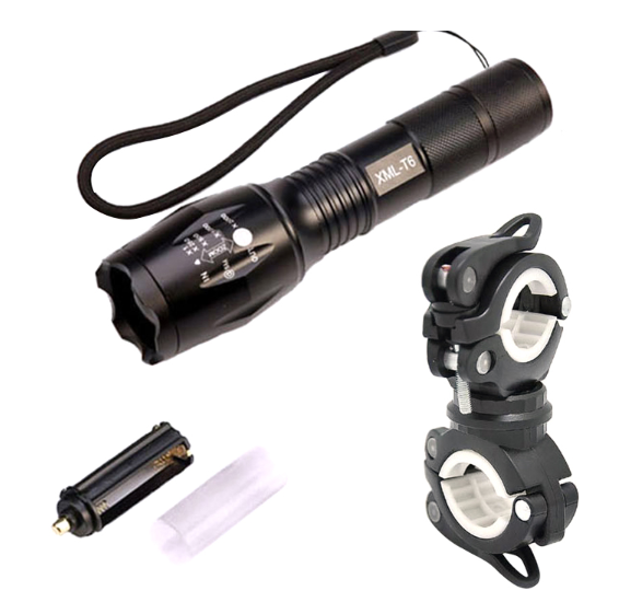 Make speed 고휘도 줌라이트 1000루멘 자전거랜턴 XML T6 자전거라이트 추천