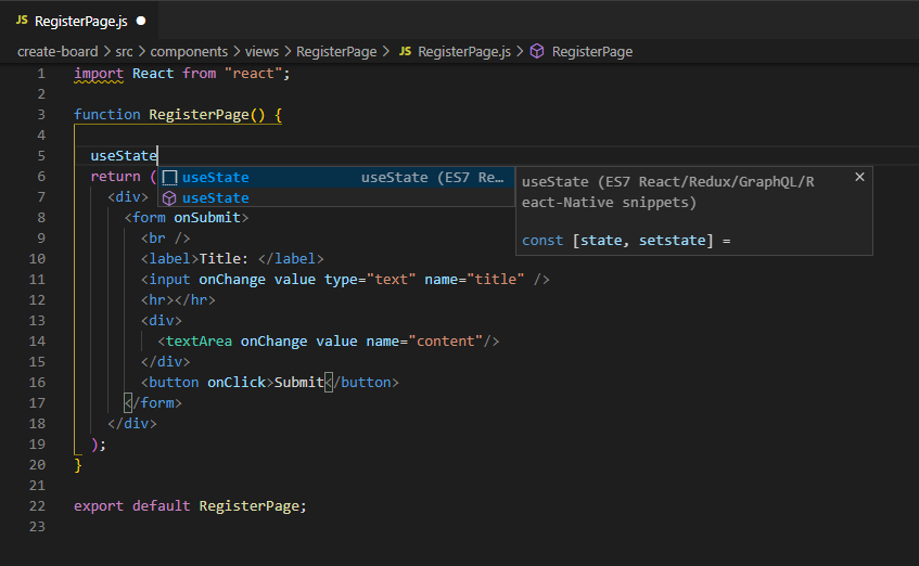 code snippet