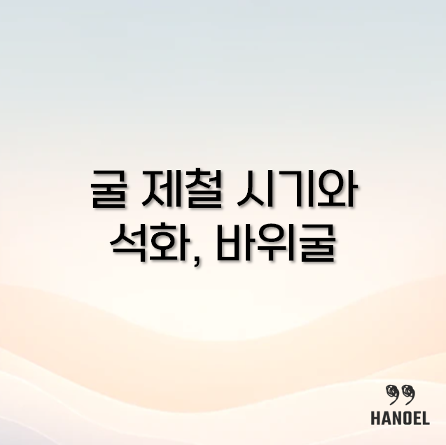 굴 제철 시기