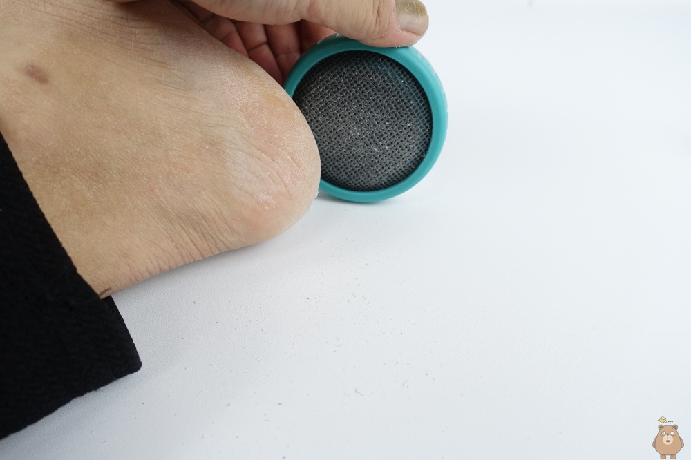 스크린 각질 제거기, 원형 사포 스타일