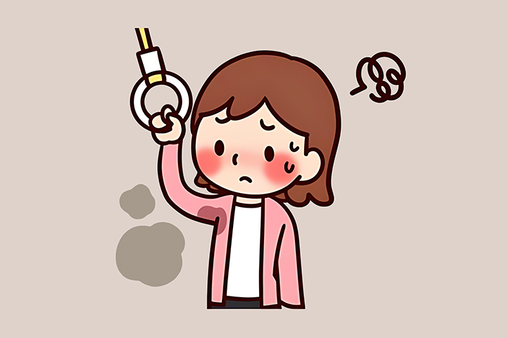 과도한-땀으로-냄새가-심각한-여성