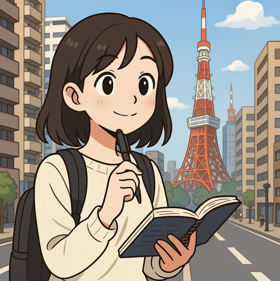 도쿄에서 여자 혼자 어학연수하는 모습