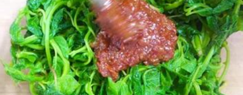 다래순 나물 무침3