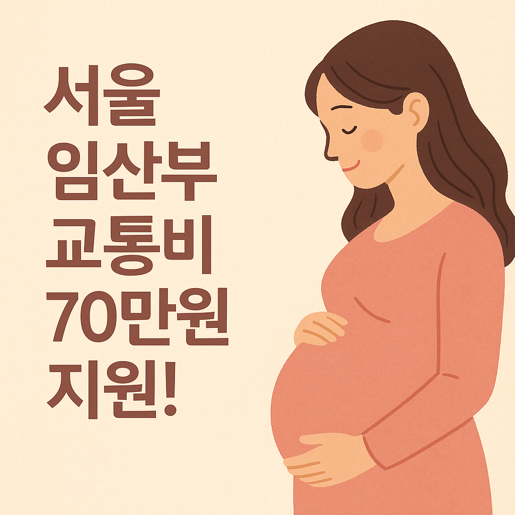 서울시 임산부 교통비 지원