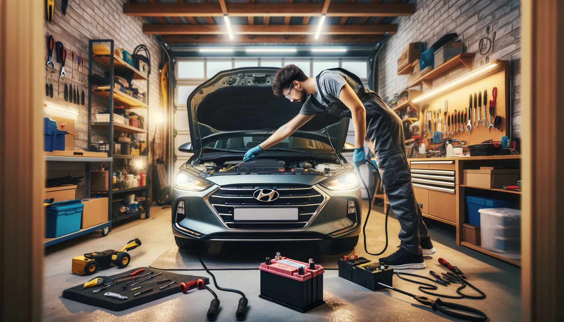 배터리 셀프교체 챗지피티 사진