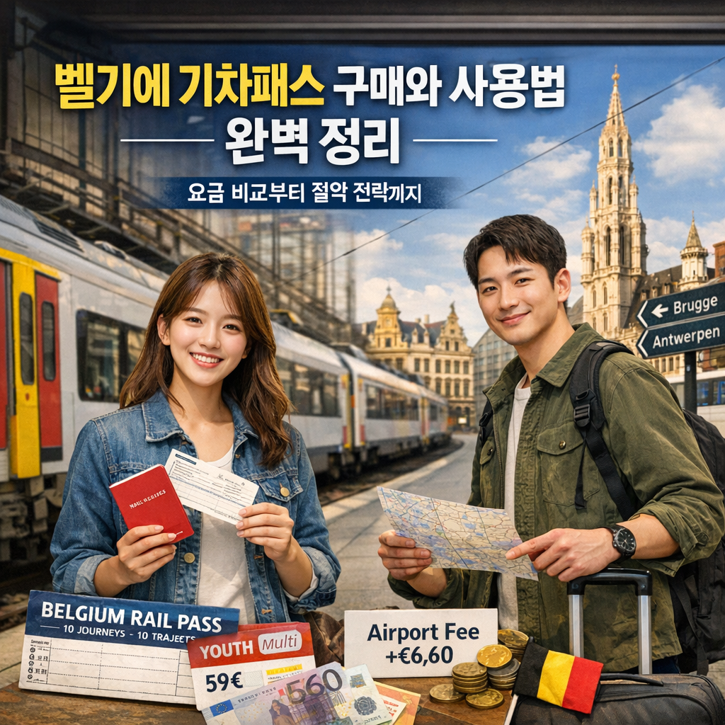 벨기에 기차패스 구매와 사용법 완벽 정리 요금 비교부터 절약 전략까지
