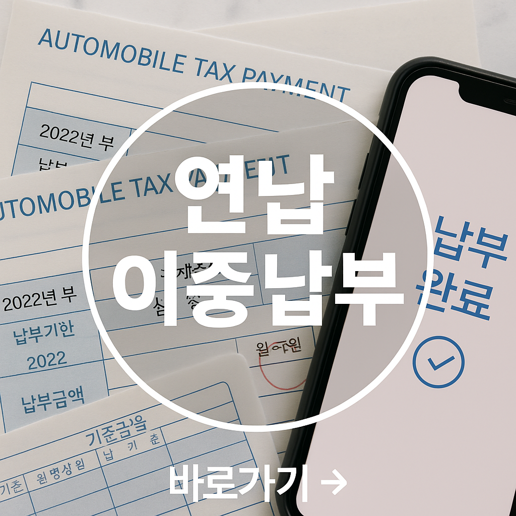 연납 이중납부 대처