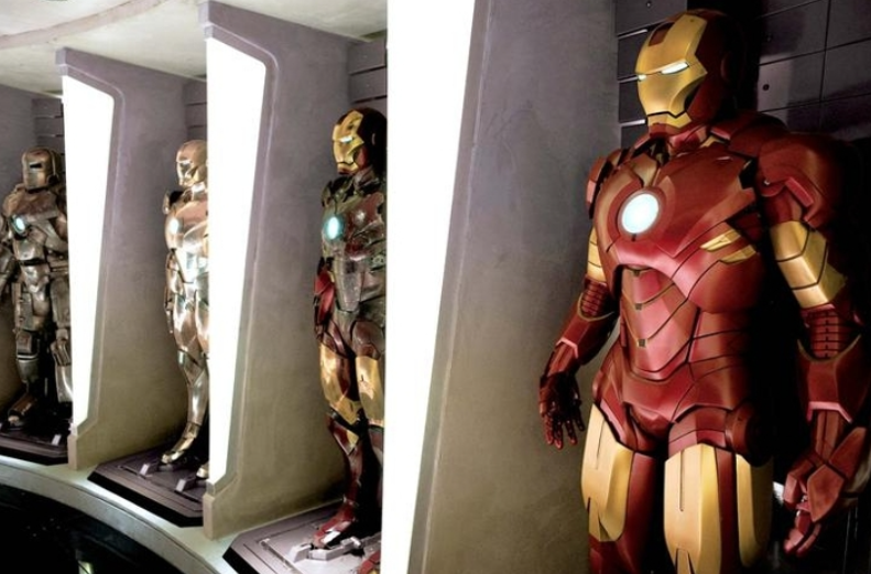 영화 '아이언맨' 에 등장하는 다양한 수트