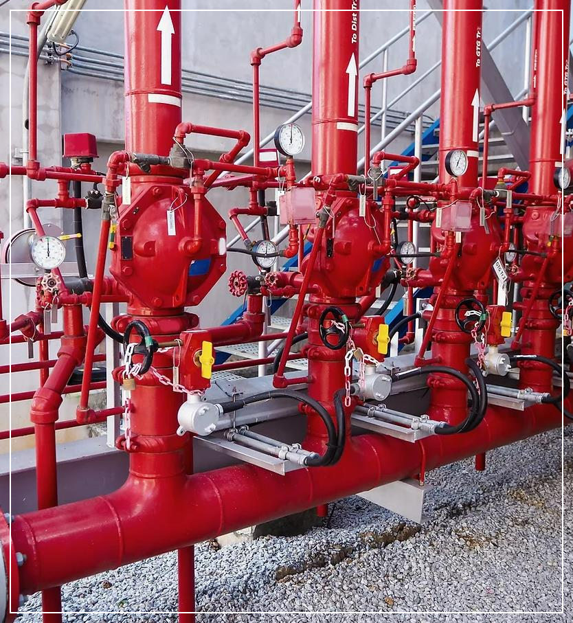 습식 스프링클러설비(Wet Pipe System&amp;#44; Sprinkler System)_알람체크밸브&amp;#44; 유수검지장치&amp;#44; 리타딩챔버&amp;#44;자동경보밸브