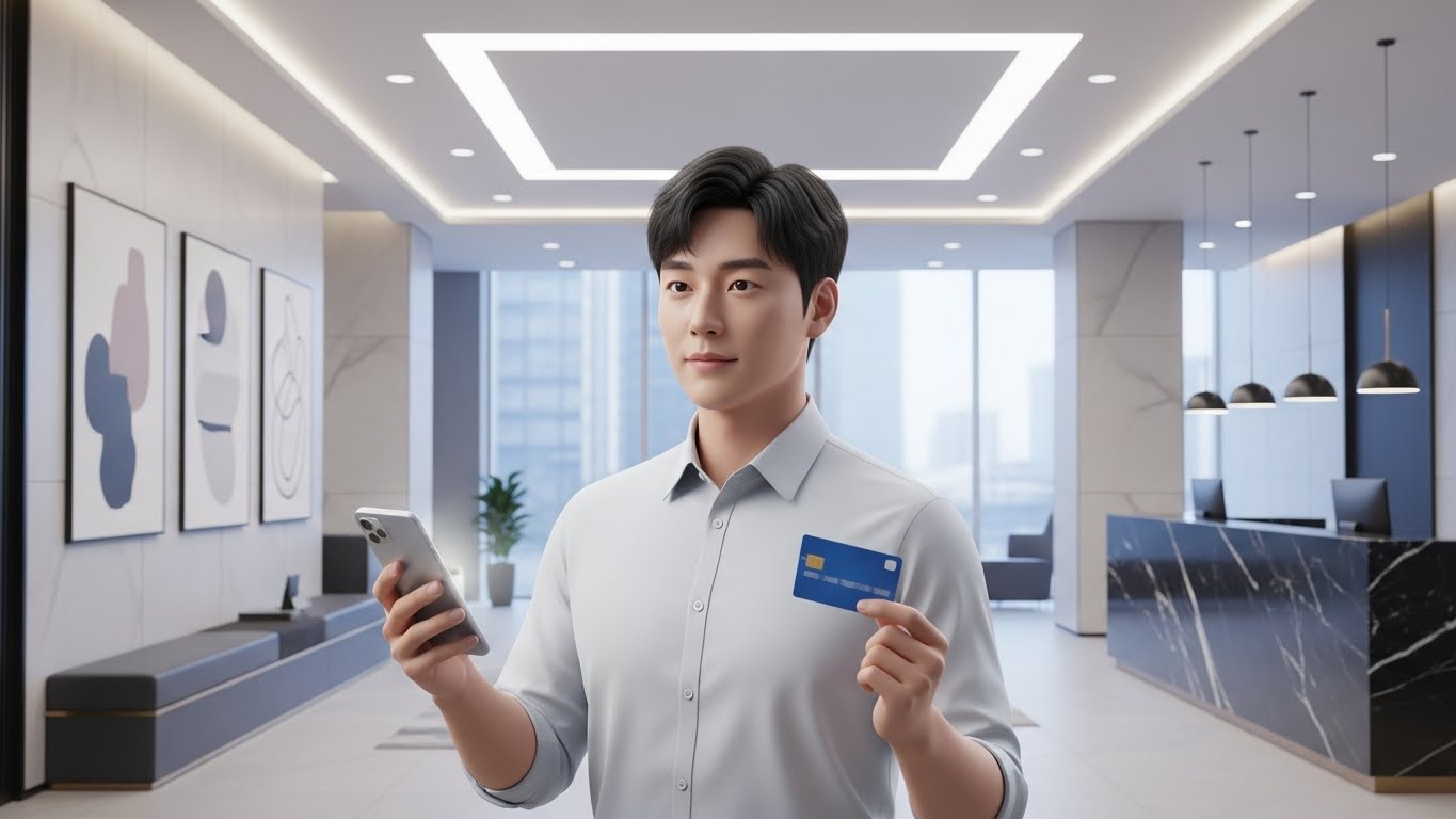 카드발급시간, 은행지점방문, 모바일카드발급