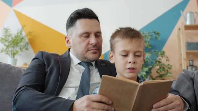 parent child reading 초등학생 문해력 키우는 독서습관