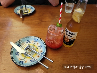 코로나-맥주와-모히또