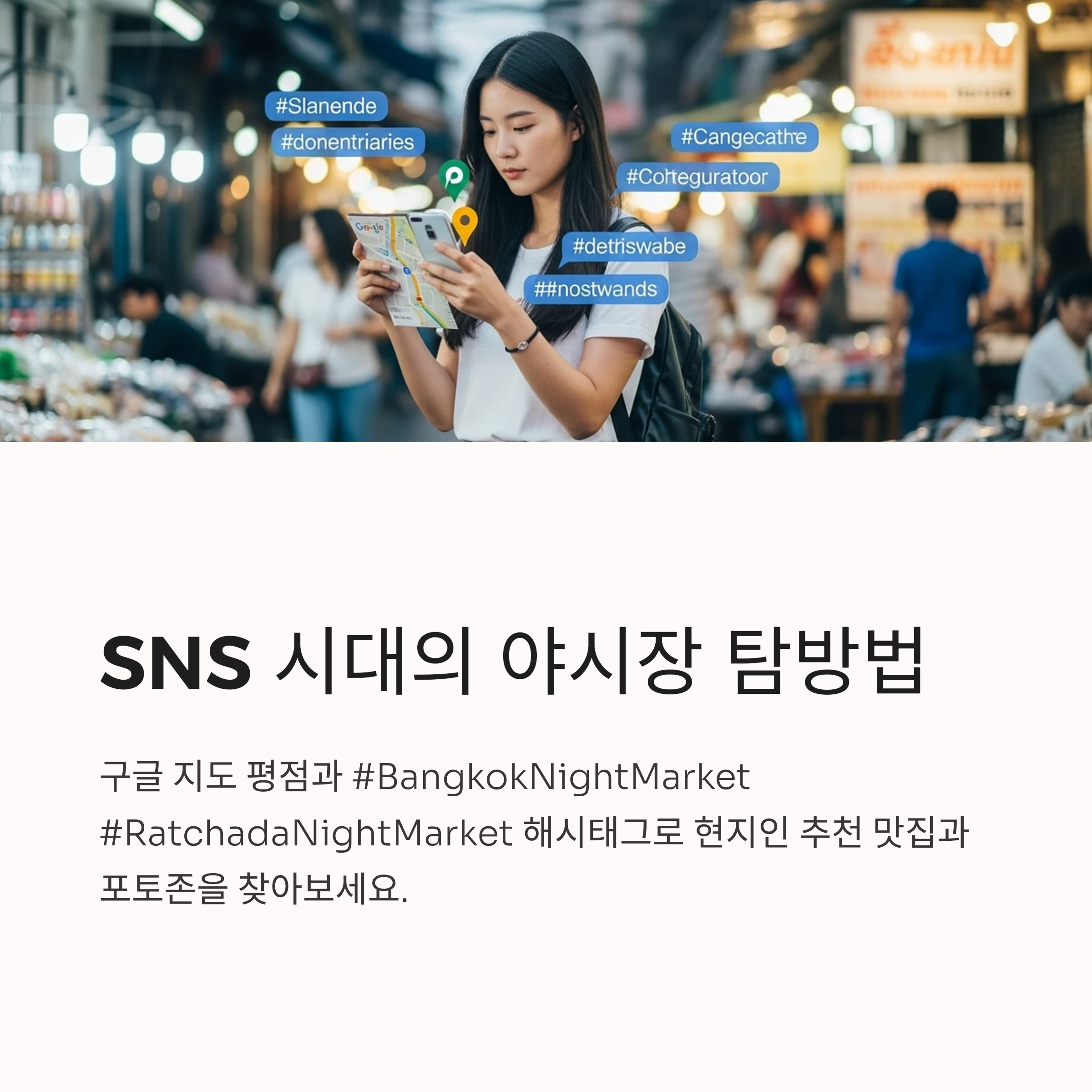 SNS 시대의 야시장 탐방법