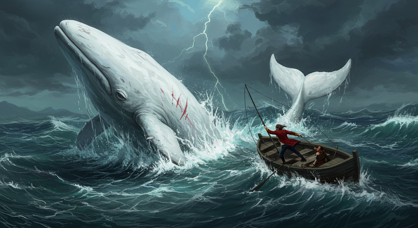 허먼 멜빌 '모비딕' 줄거리: 인간의 집착과 대자연의 섭리