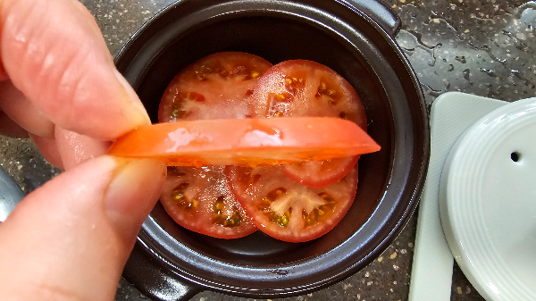 토마토 슬라이스 