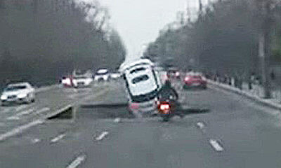 30m 싱크홀에 매몰된 오토바이 운전자, 구조 왜 이렇게 어려운가?