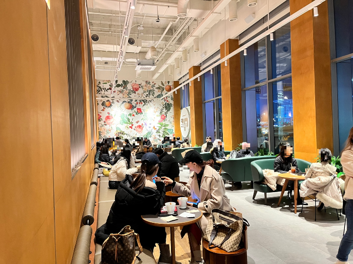 메인 좌석 모습