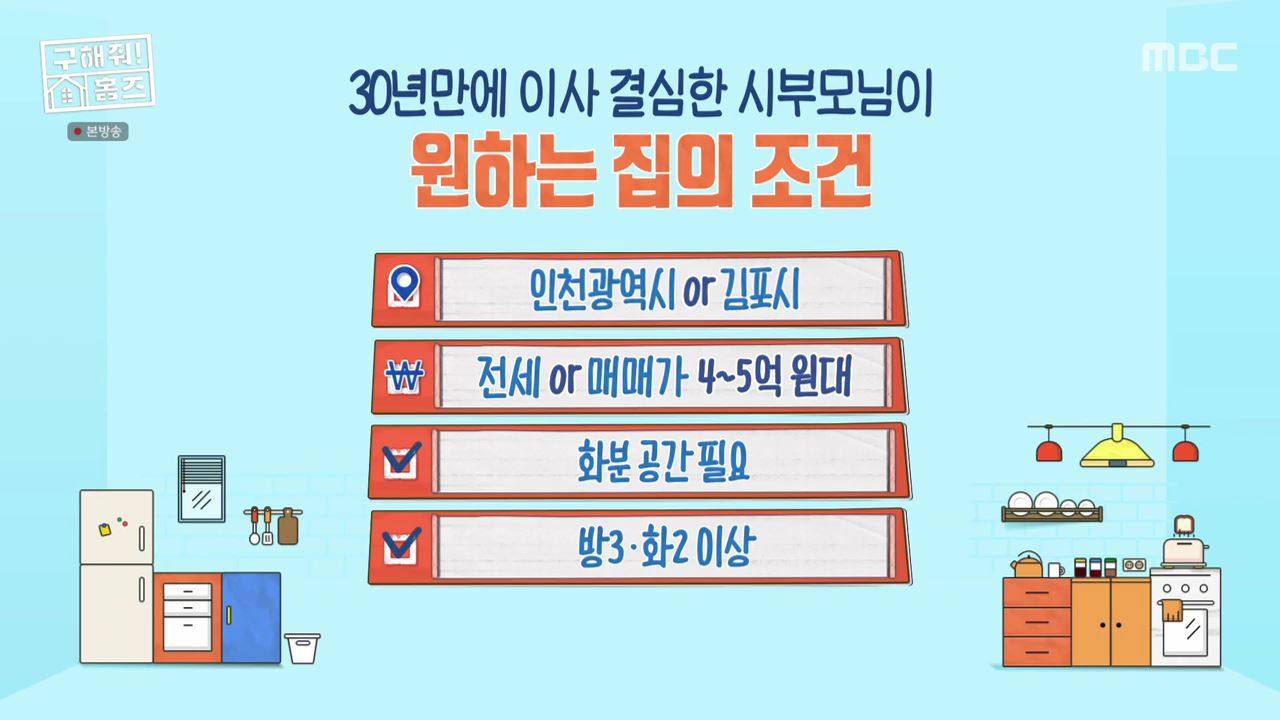 구해줘홈즈 최종선택 인천 청라 전세 5억원 청라 만세삼창 매물 소개