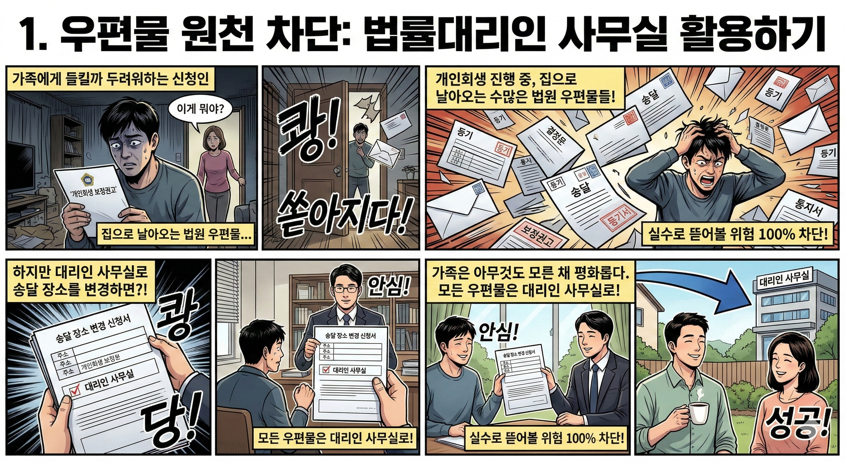 배우자 몰래 개인회생, 진짜 가능할까? 가족 모르게 빚 갚는 3가지 철통 보안 전략