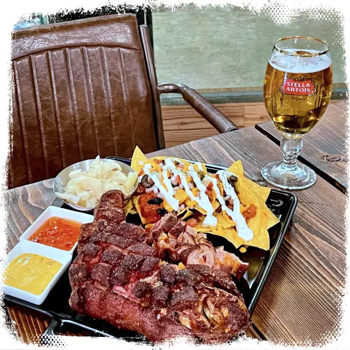 슈바인학센 치킨 BBQ 풀드포크 브리스킷 바비큐 시흥 은계지구 텍사스 바베큐 브런치 맛집