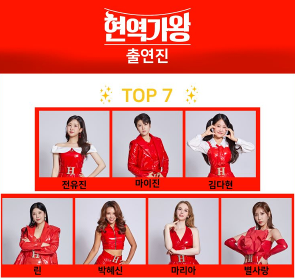 현역가왕-출연진