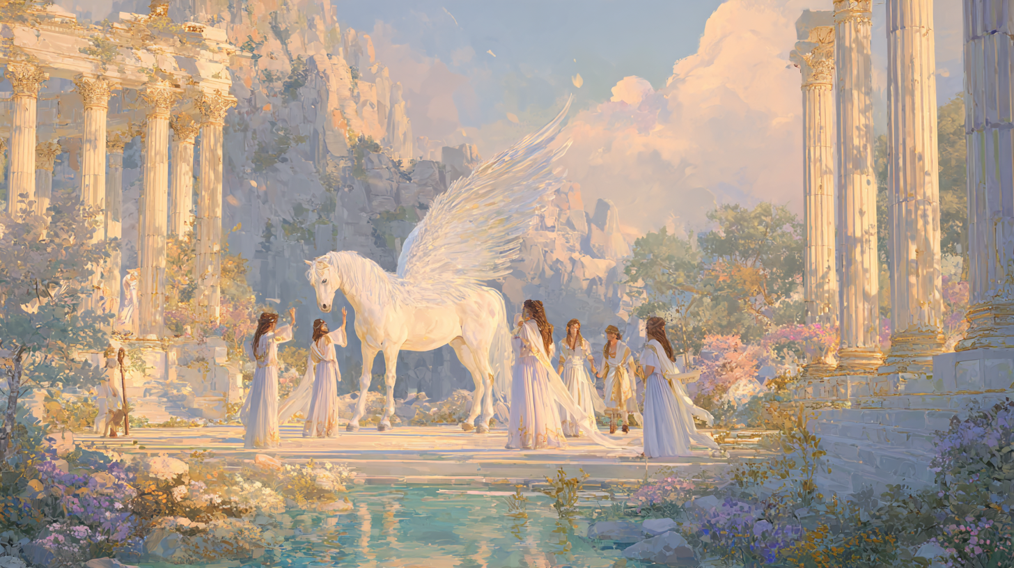 페가수스자리: 벨레로폰부터 뮤즈, 영감까지 - 하늘을 나는 말과 함께하는 영웅과 예술의 서사시