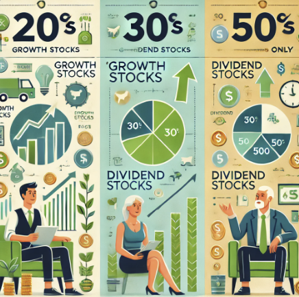 연령대별 성장주vs배당주 투자전략