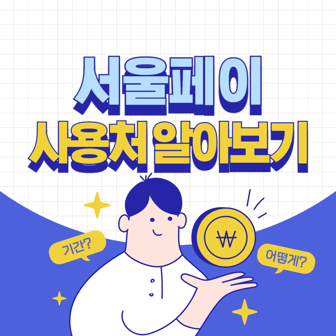 서울페이 사용처