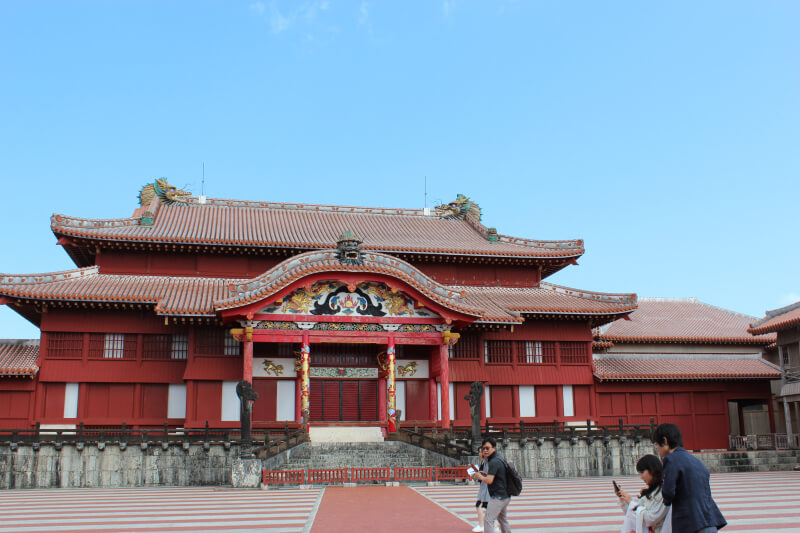 겨울의 오키나와 가족 여행