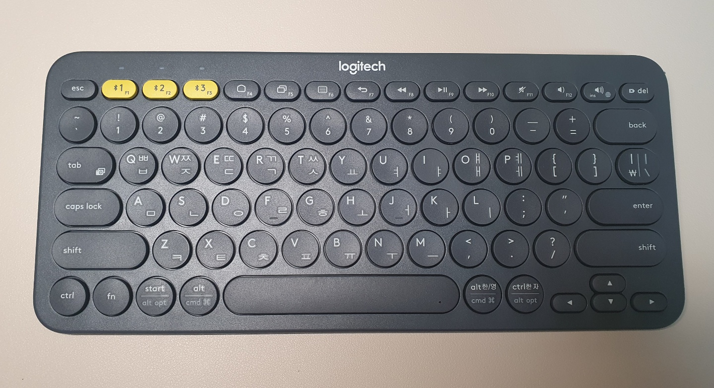 로지텍k380키보드