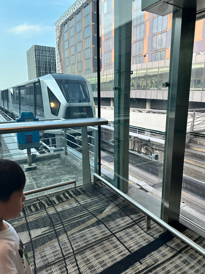 싱가포르 창이 국제공항 도착 트레인 이용