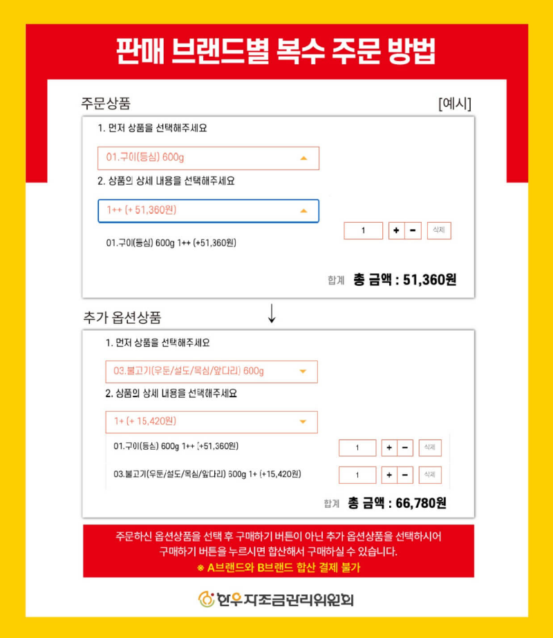 한우-자조금-온라인-장터-복수-구매-방법