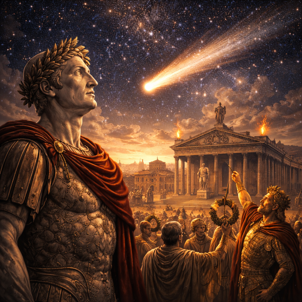 로마 제국 사람들이 혜성을 황제의 영혼으로 믿었던 이유